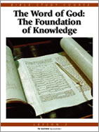 Bible Study Course cover - The Word of God: The Foundation of Knowledge