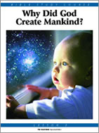 Bible Study Course cover - Why Did God Create Mankind?
