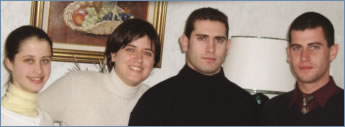 The author with other Church young people in France.