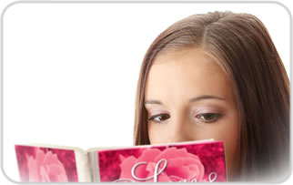 Girls and Romance Novels